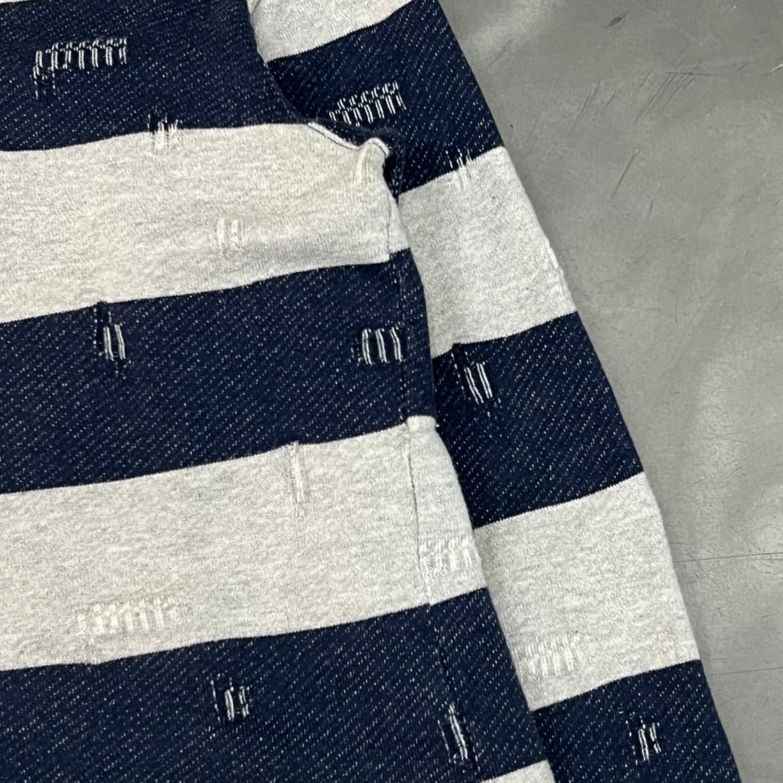  니콜클럽 스트라이프 니트 y16171 상품이미지4