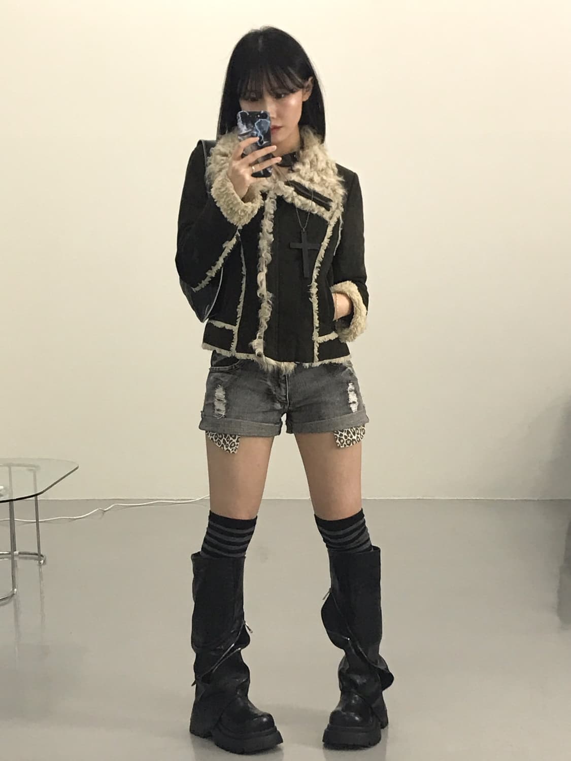 Jigott Brown Mustang 상품이미지1