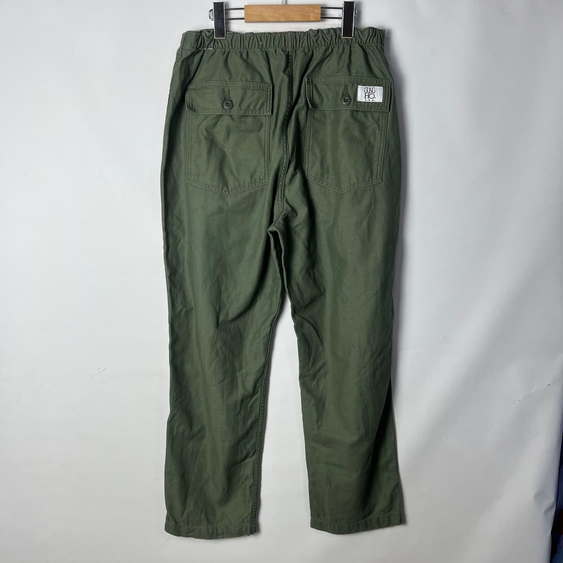 [GUNG HO] 궁호 밴딩 코튼 퍼티그팬츠 상품이미지2