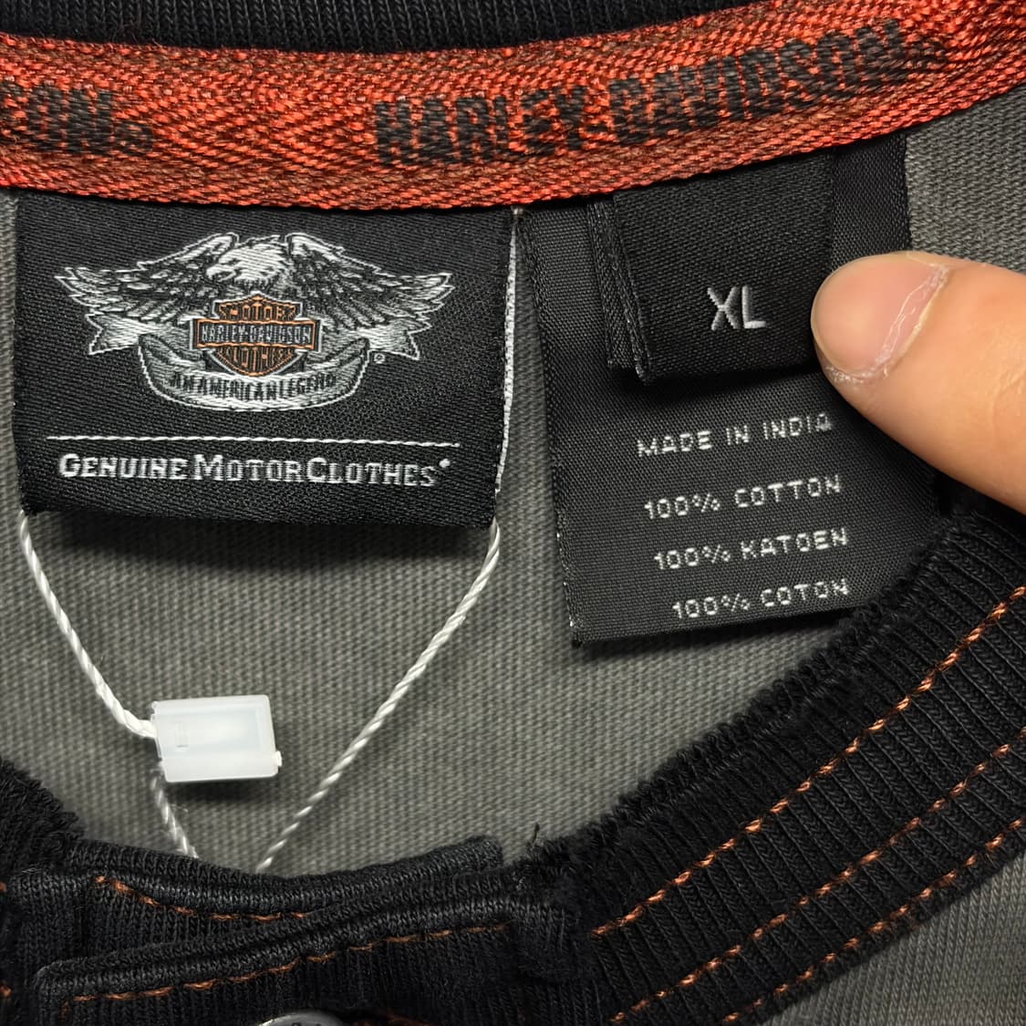 할리데이비슨 헨리넥 셔츠 상품이미지7