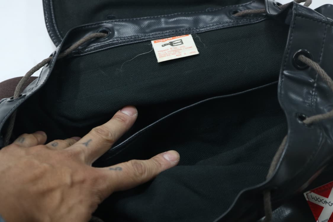 포터 러기지 라벨 럭색 백팩 상품이미지10