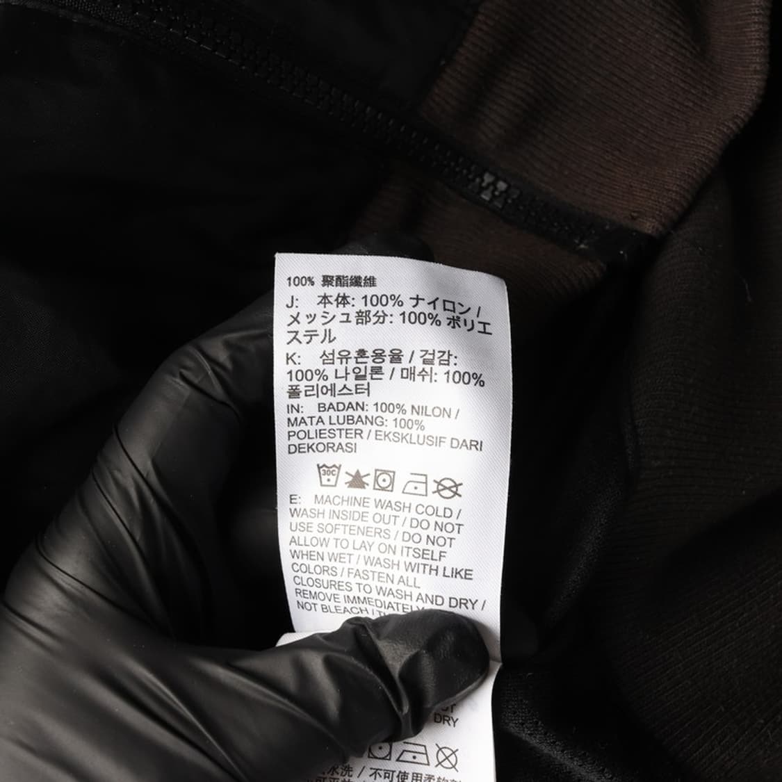 나이키 NSW 윈드러너 후드 집업 블랙 S 상품이미지6