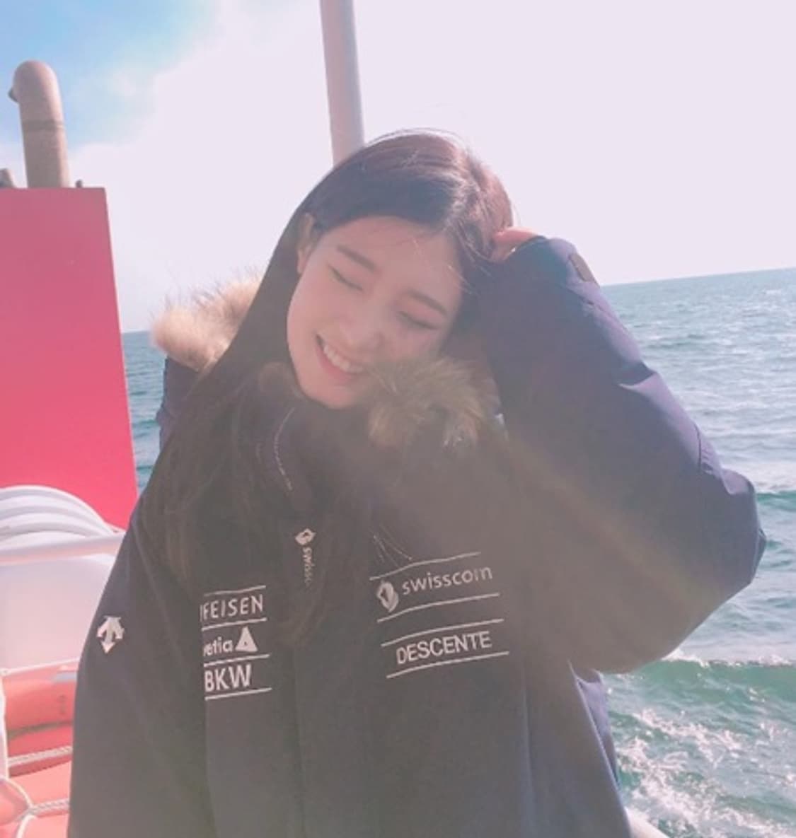 85 90 데상트 스키팀 패딩 미드 다운 아우디 레플리카 점퍼 M S 상품이미지3