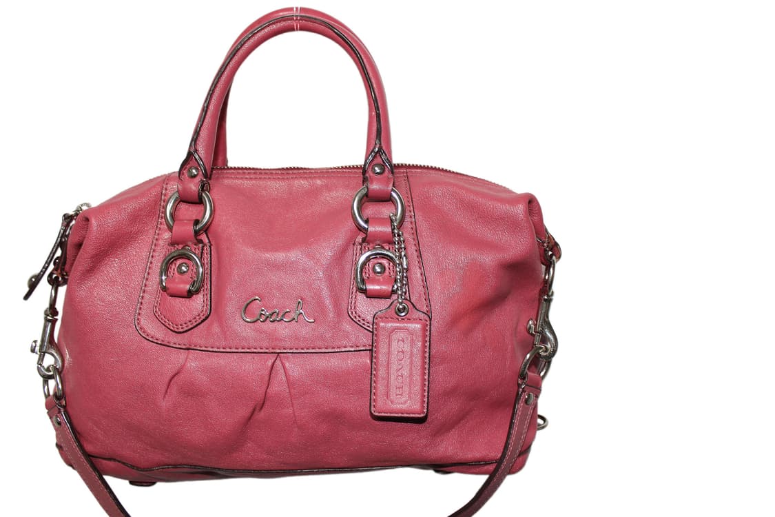 2000s Y2K COACH 코치 레더 2WAY 백 상품이미지3