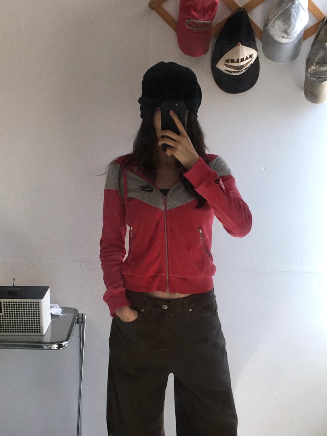 나이키 퓨추라로고 테리코튼 후드집업 상품이미지1
