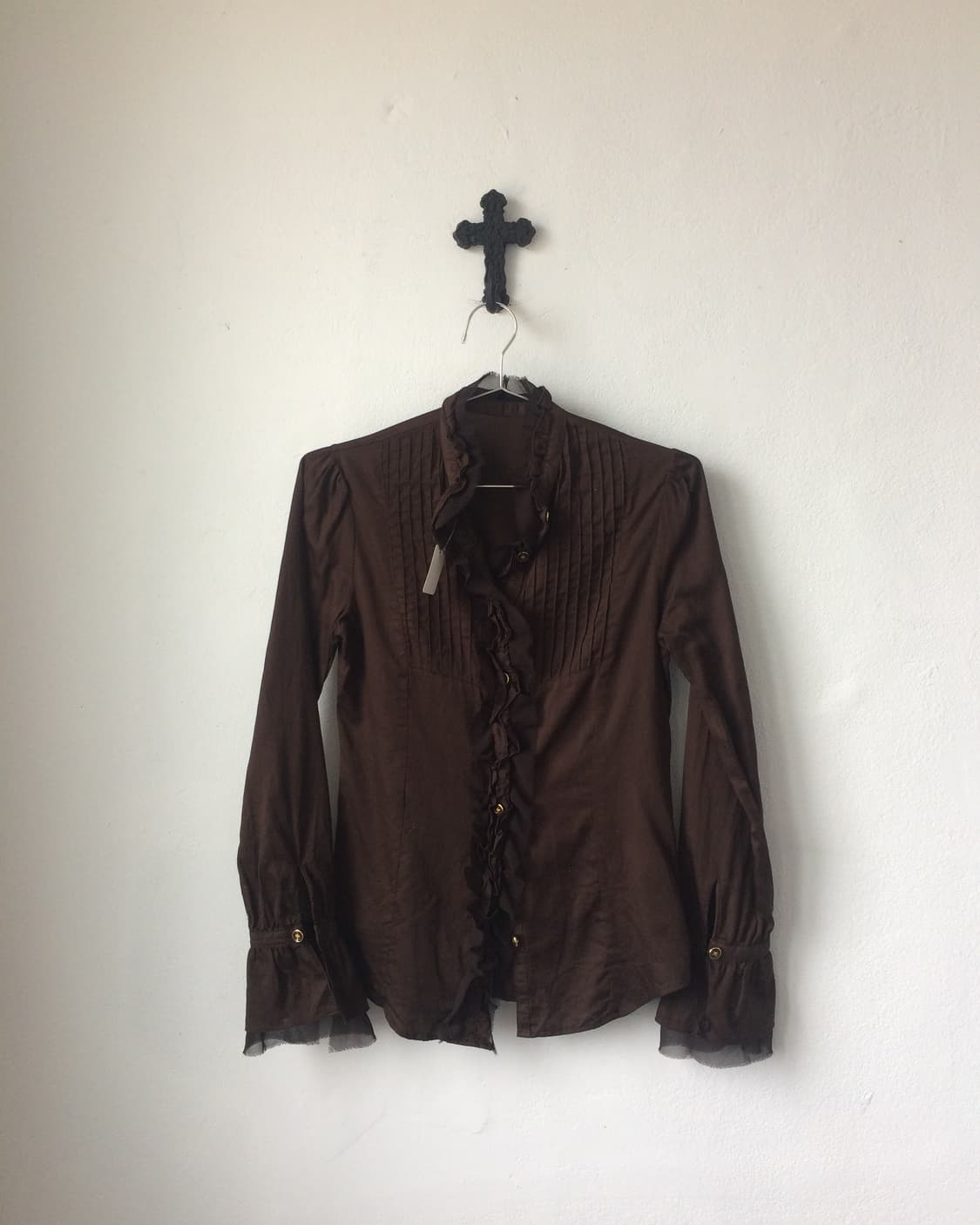 Ruffle point blouse 상품이미지2