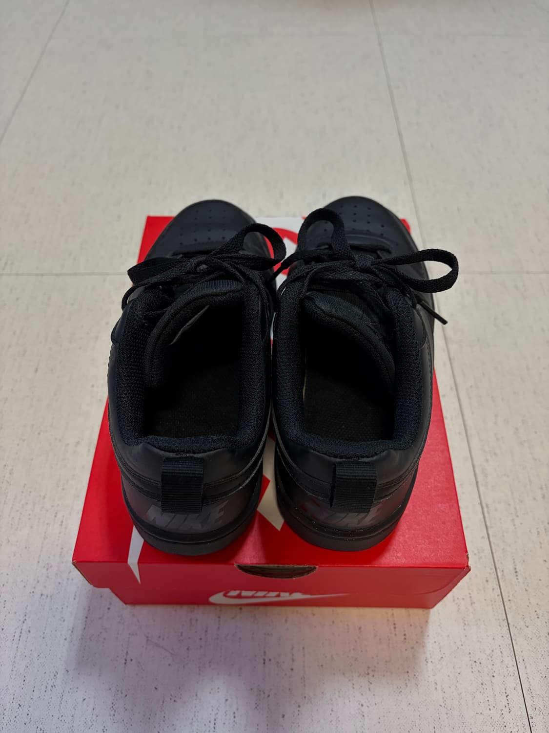 나이키 코트 버로우 로우 리크래프트 (GS) 블랙 225   상품이미지5