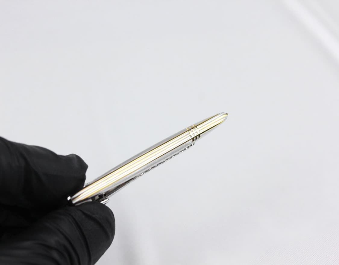 버버리 A등급 6cm 신형 남자 명품 넥타이핀 빈티지 상품이미지5