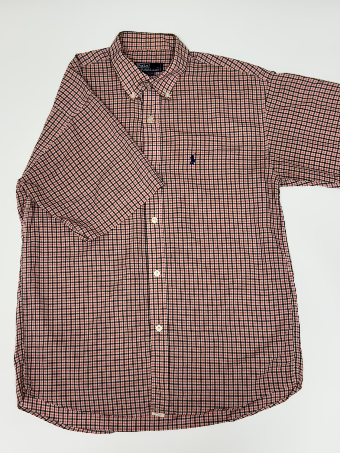 90‘s MADE IN U.S.A. 폴로 랄프로렌 반팔셔츠 상품이미지2