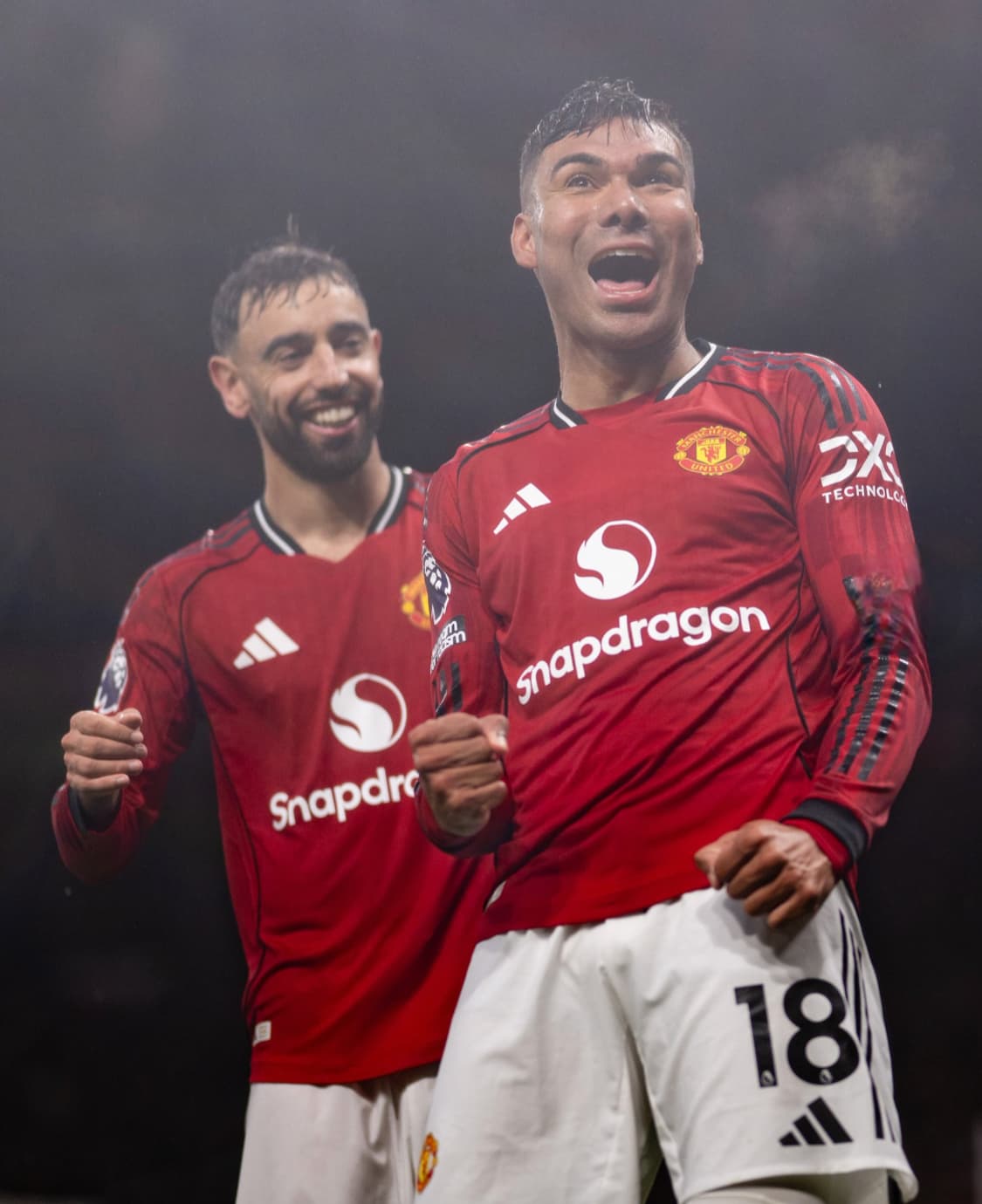 25-26 맨유 홈 카세미루 긴팔유니폼 XL사이즈 어센틱버전  상품이미지8