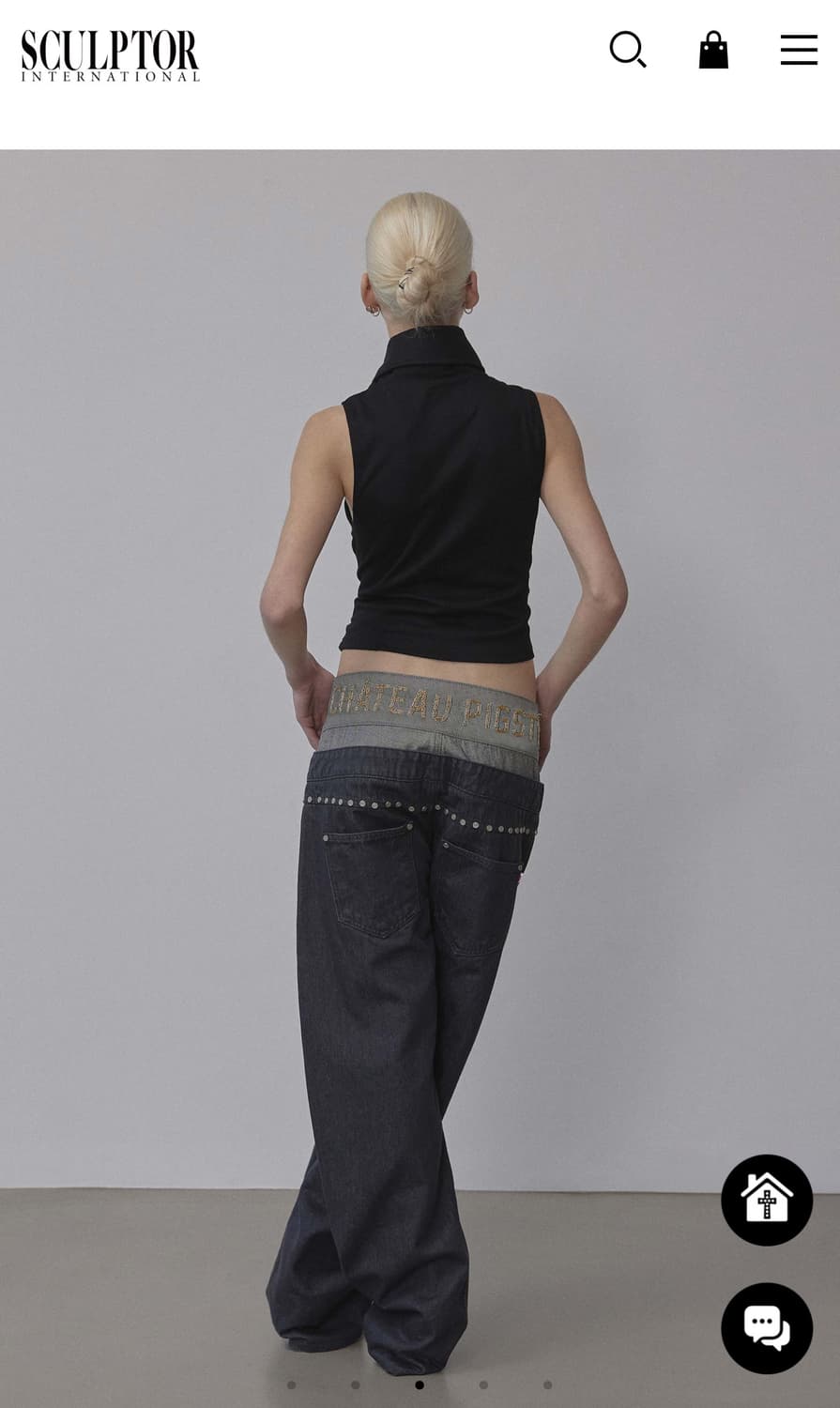 스컬프터 데님팬츠 상품이미지2