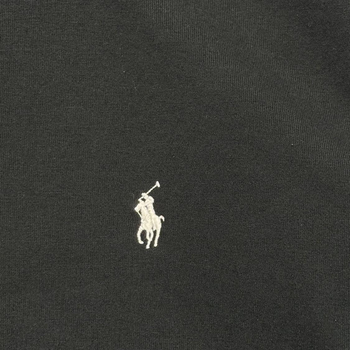 RALPH LAUREN 더블 니트 풀 지퍼 후디 블랙 상품이미지3