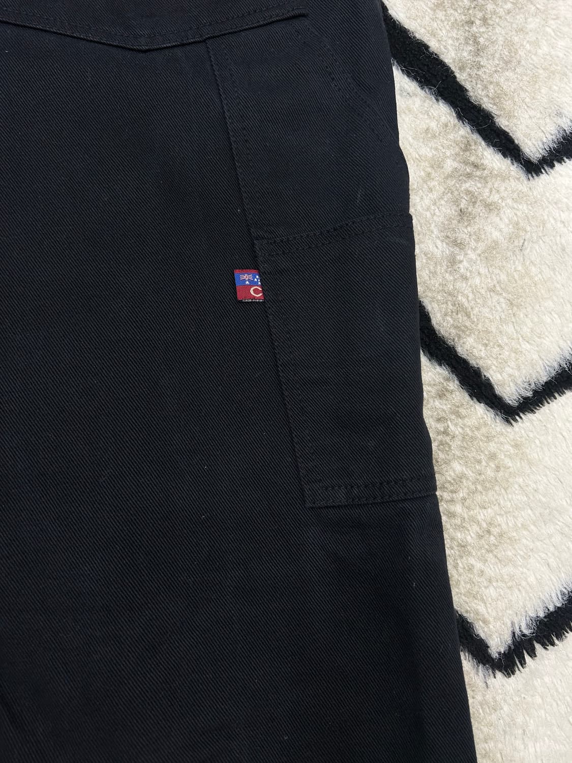 [40]쿠지 올드스쿨 카펜더 데님 팬츠/블랙 상품이미지5