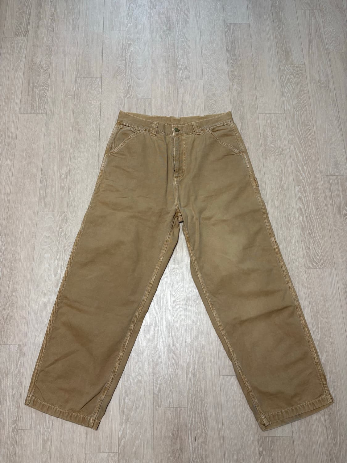 칼하트 OG 싱글 니 팬츠 M (피넛) 상품이미지1