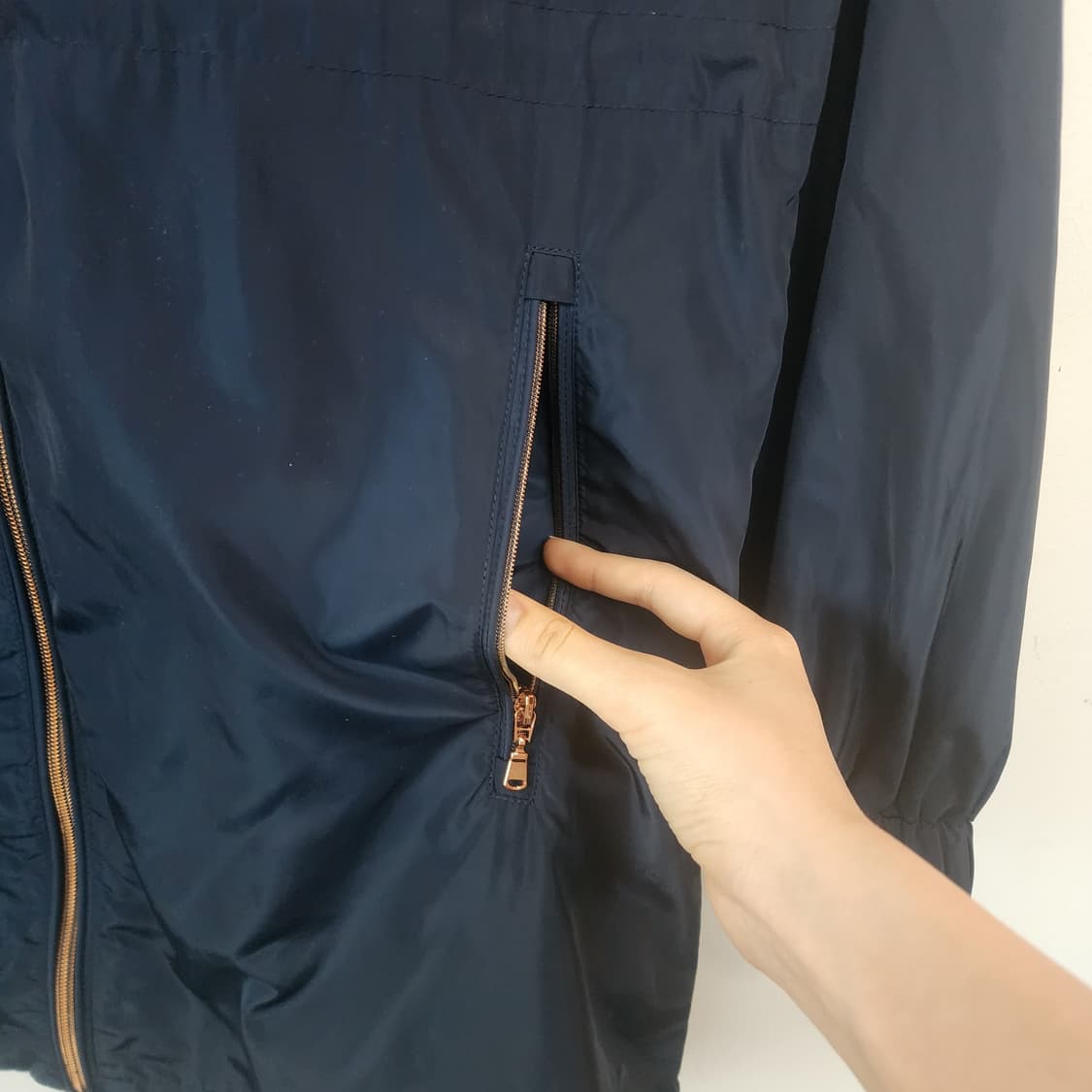 EA7 엠포리오 아르마니 네이비 롱 바람막이 상품이미지5