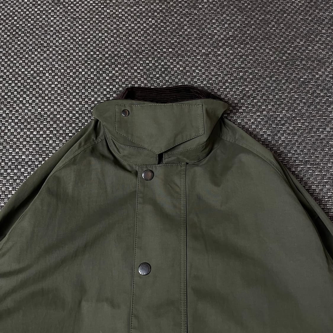 탑텐 카키 야상 코듀로이 넥 자켓 105 상품이미지6