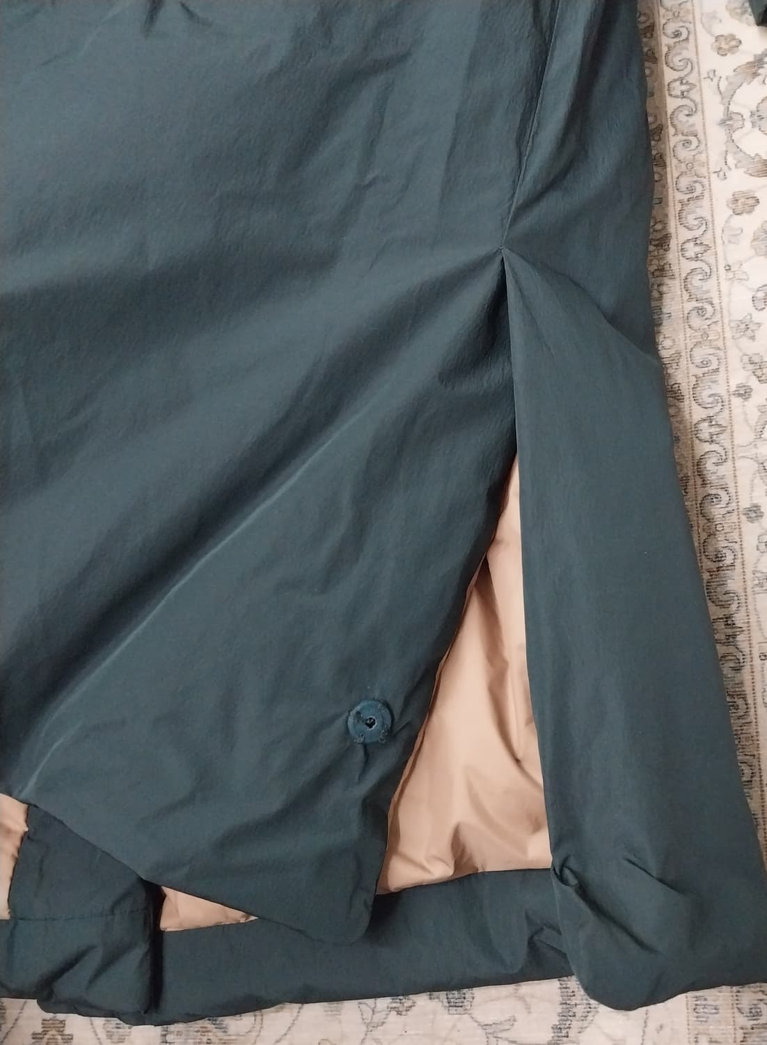 so wool 헝가리구스 다크 그린 패딩코트 L 상품이미지4