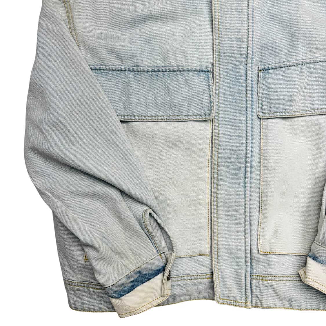 20ss 랑방 컬렉션 데님 자켓 M 상품이미지3
