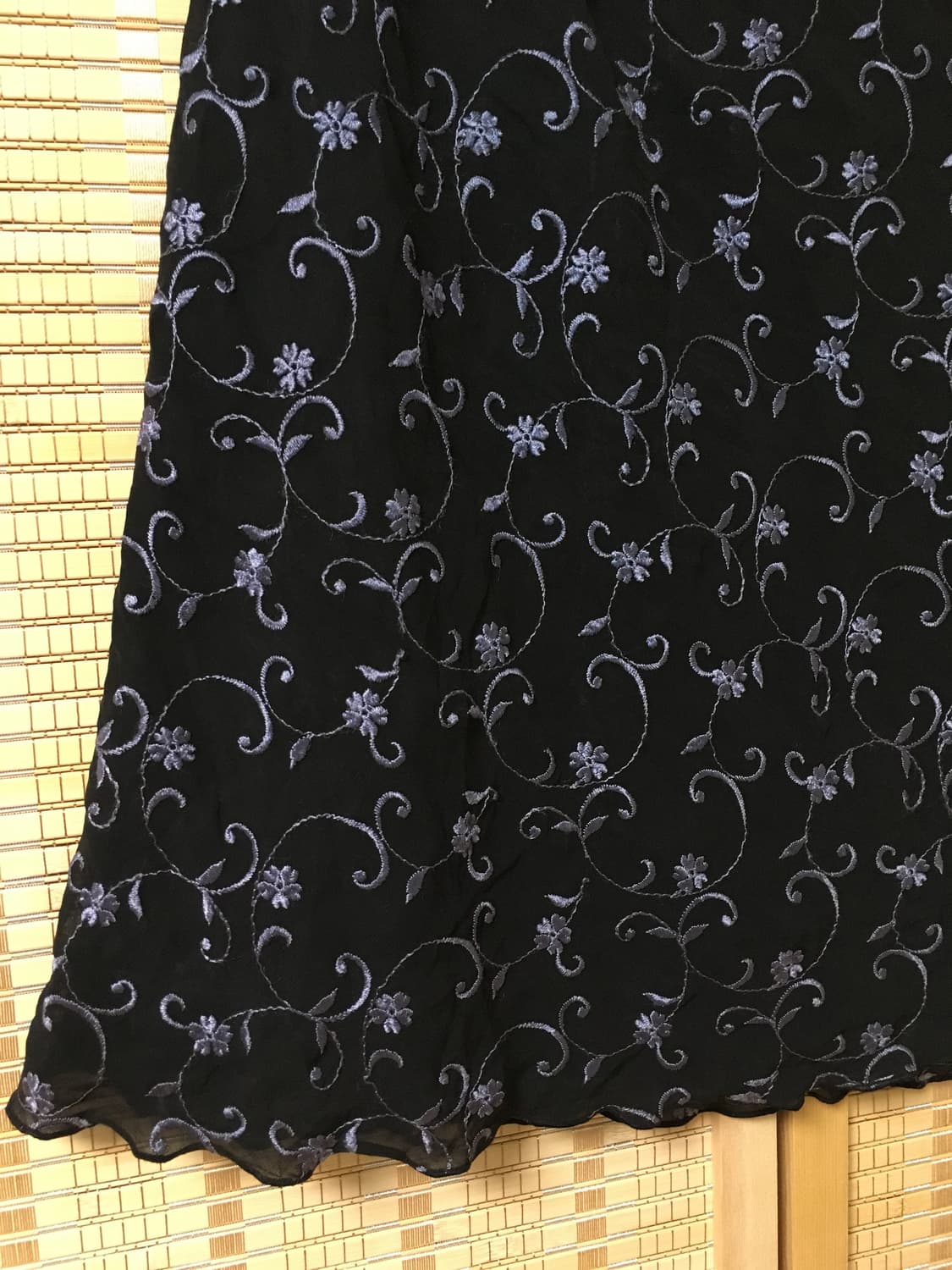 일본 빈티지 오리엔탈 자수 스커트 상품이미지2