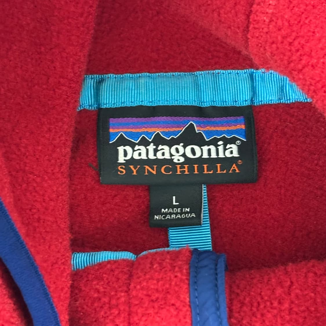 10s 파타고니아 하프집업 후디 투톤 신칠라 상품이미지4