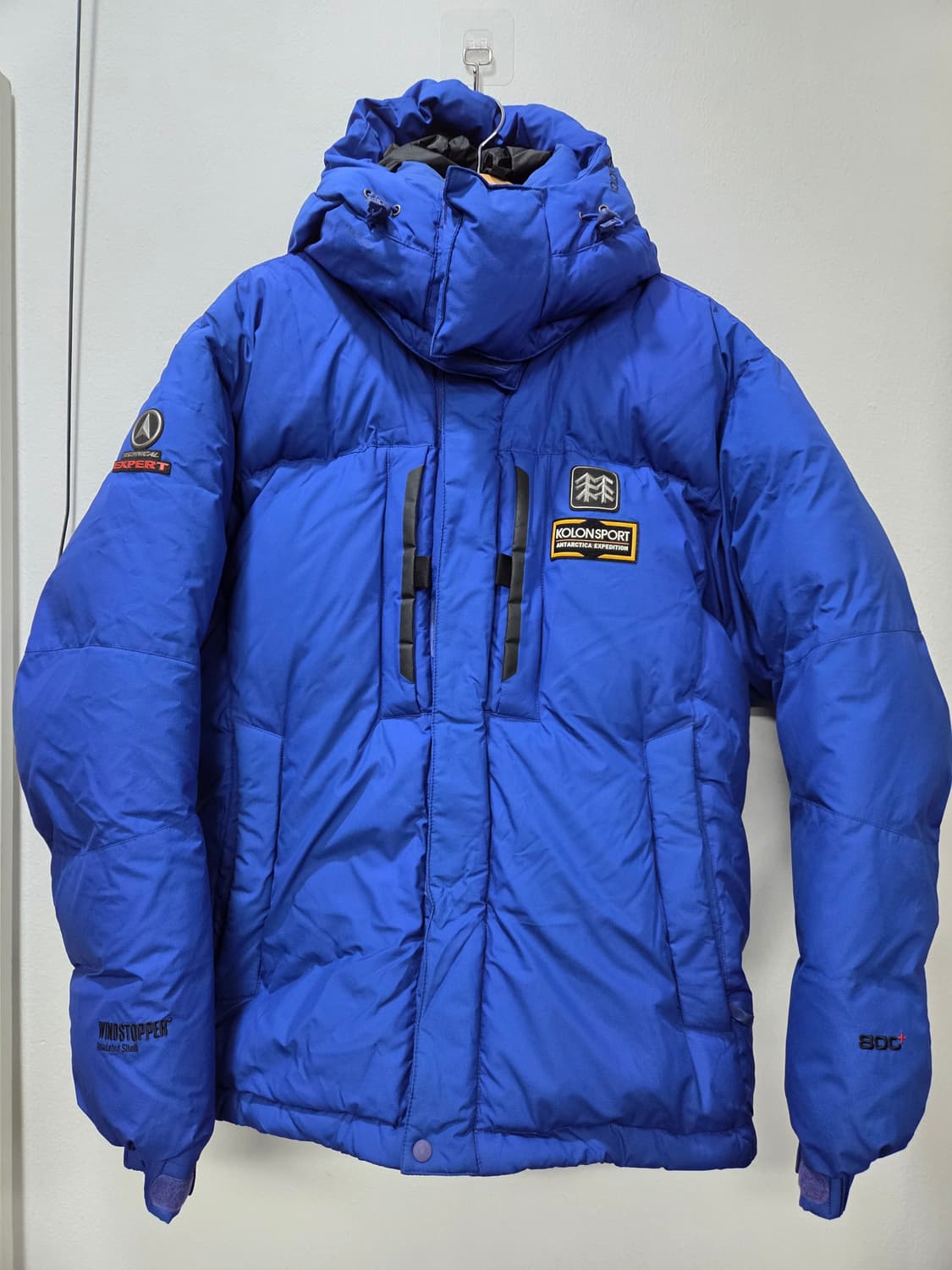 코오롱스포츠 블루 헤비 구스다운 패딩 히말라야 상품이미지1