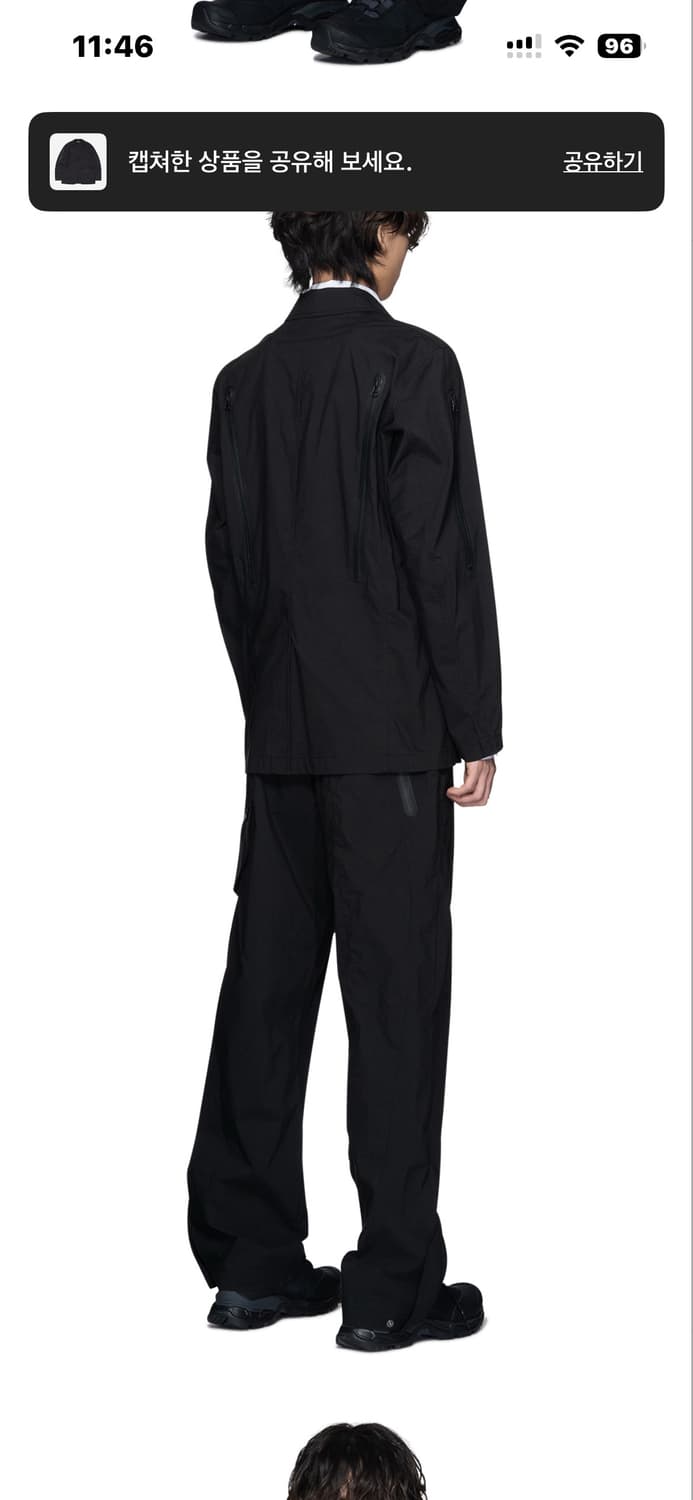 Sansan Gear Zipper Blazer 상품이미지5