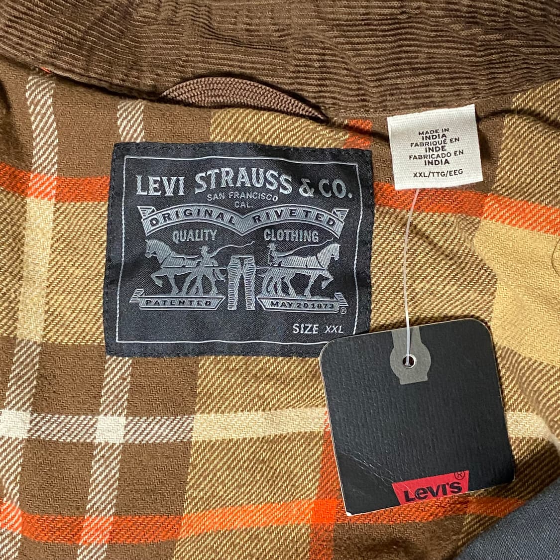 리바이스 코듀로이 피싱자켓 XXL 상품이미지5