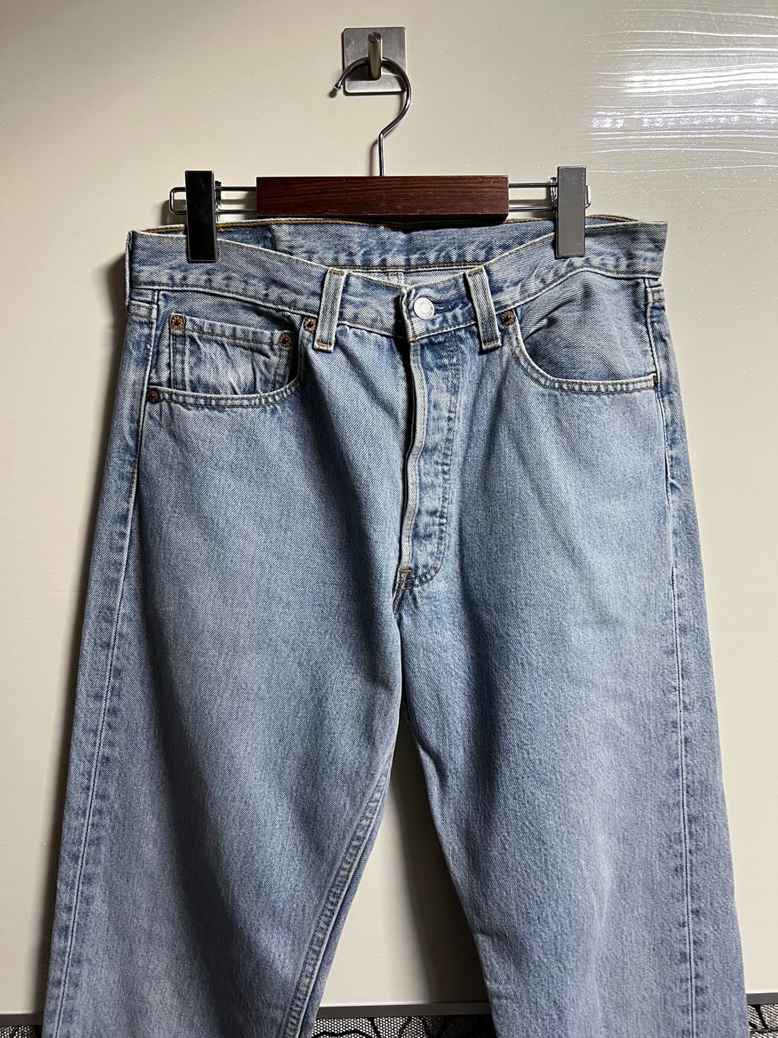 빈티지 리바이스501 연청 데님팬츠 상품이미지2