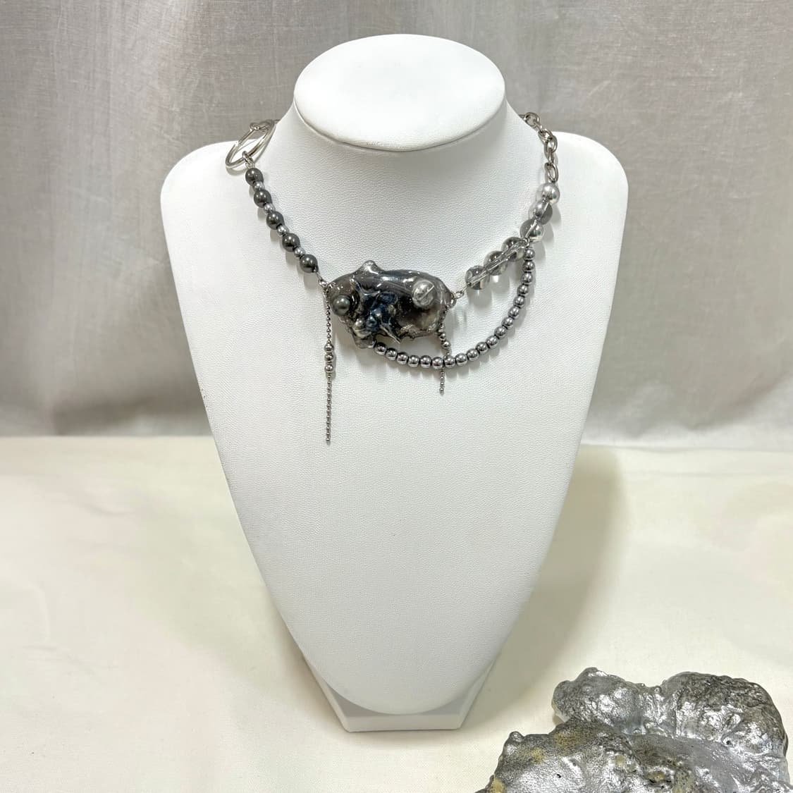 Unowned stone necklace 003 상품이미지1