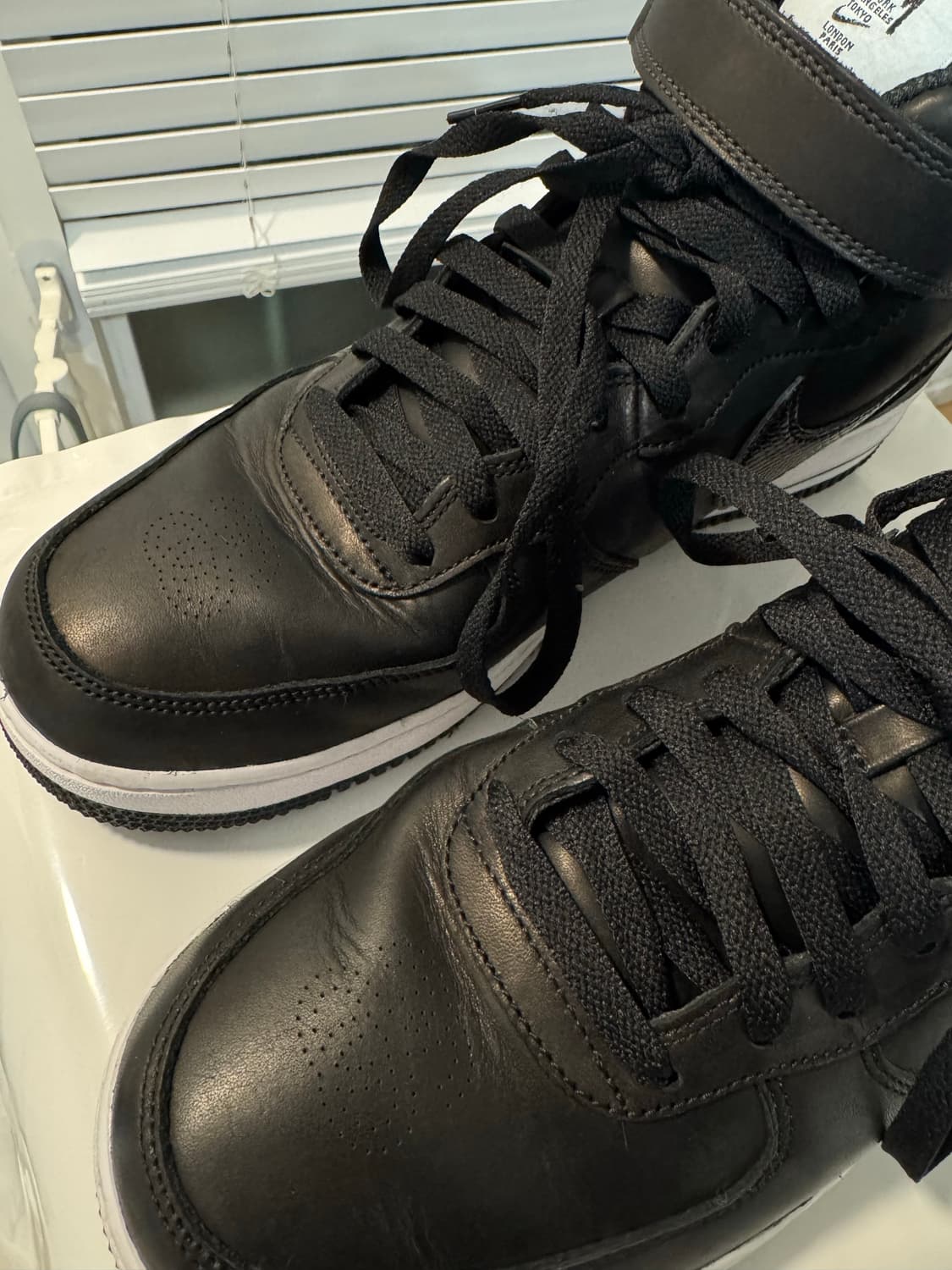 나이키x스투시 포스검흰 (285mm) 상품이미지4