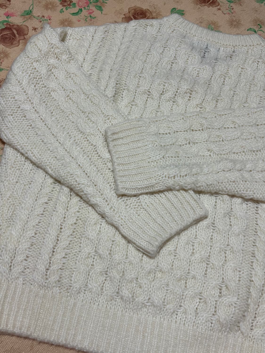 바이무드 키드모헤어 피셔맨 케이블니트 상품이미지8