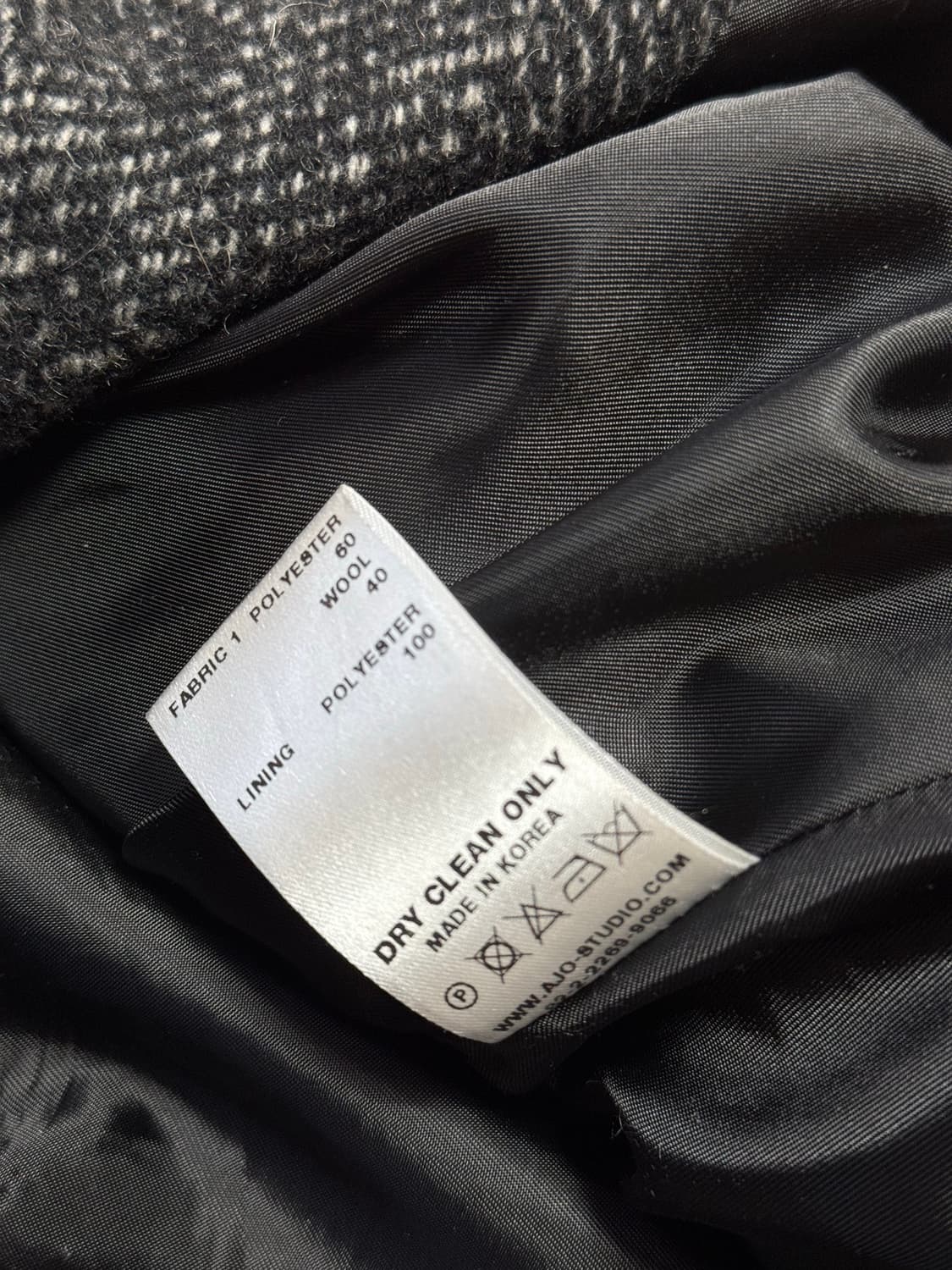 ajobyajo 아조바이아조 20fw 울코트 상품이미지5