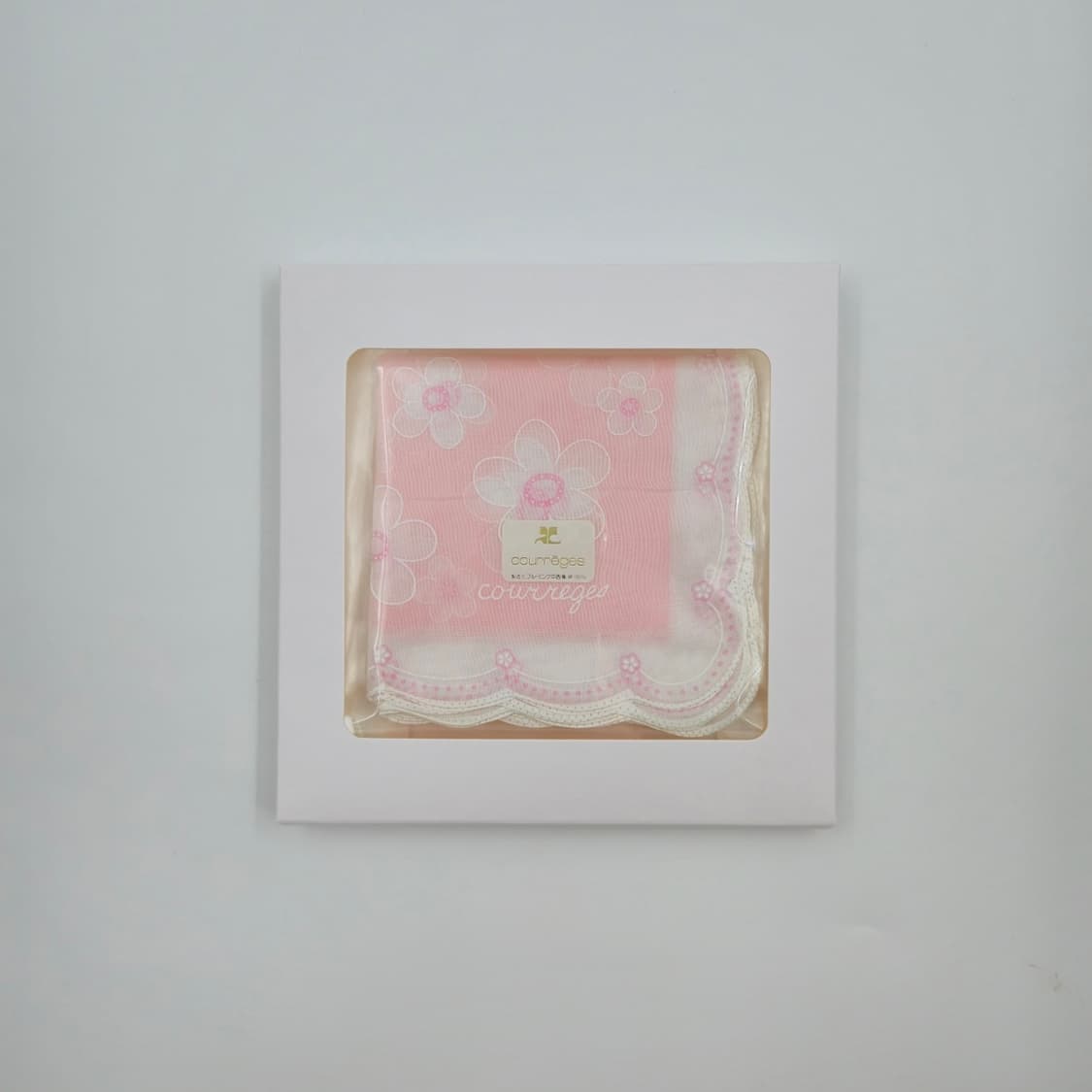 [새상품] courreges 꾸레쥬 손수건 스카프 - 4 상품이미지1