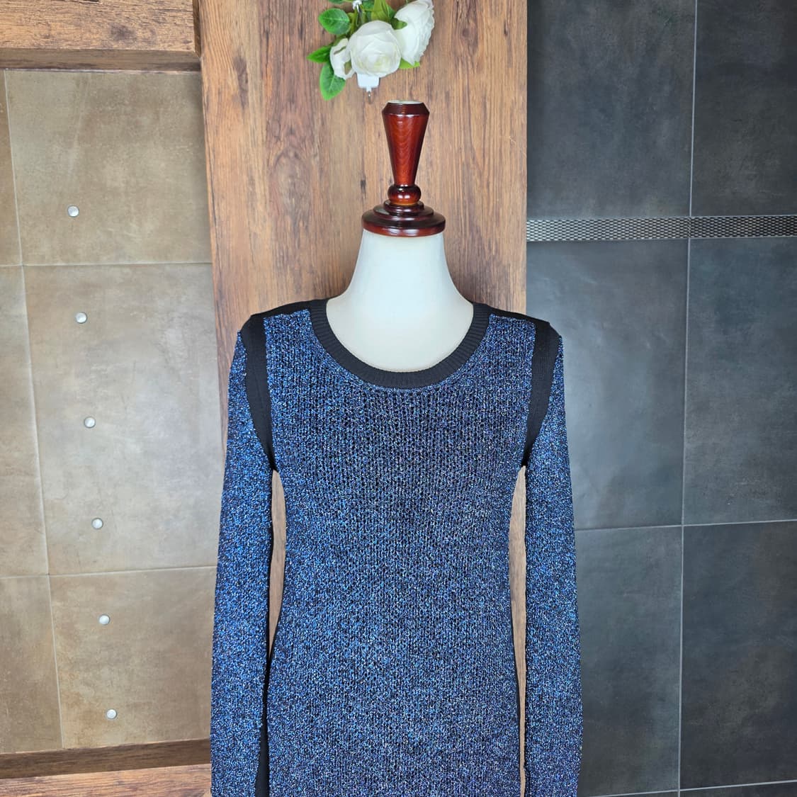 see by chloe 블루 메탈 미니 원피스  상품이미지2