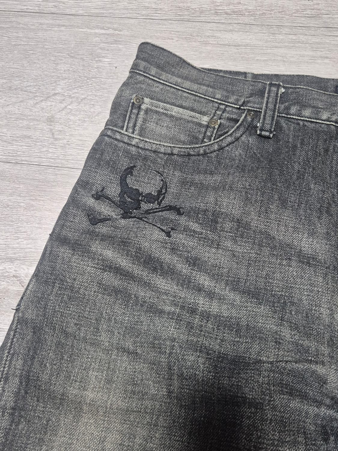 Undercover 38denim Crossborn Scull 05aw 상품이미지2