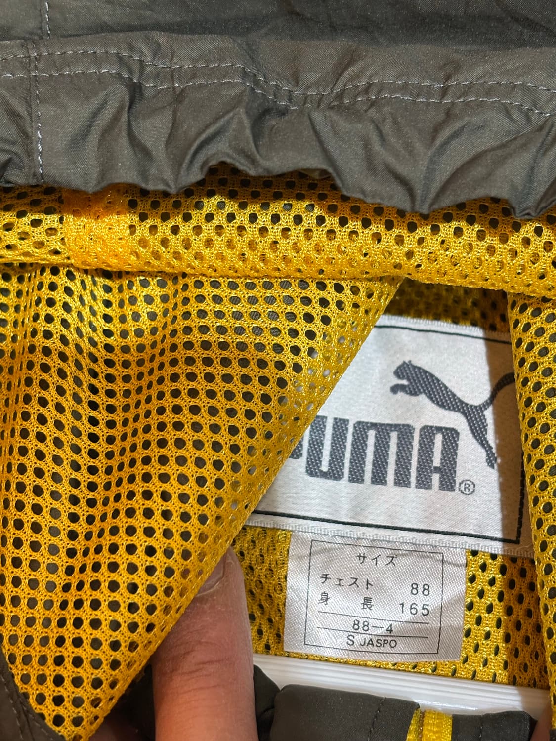 푸마 일본 아노락 후드 바람막이 S 상품이미지6