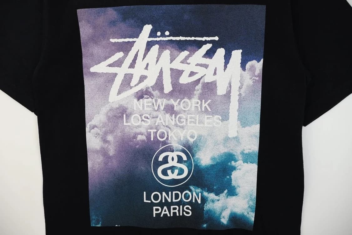 00s 스투시 STUSSY 월드투어 클라우드 반팔 티셔츠  상품이미지7