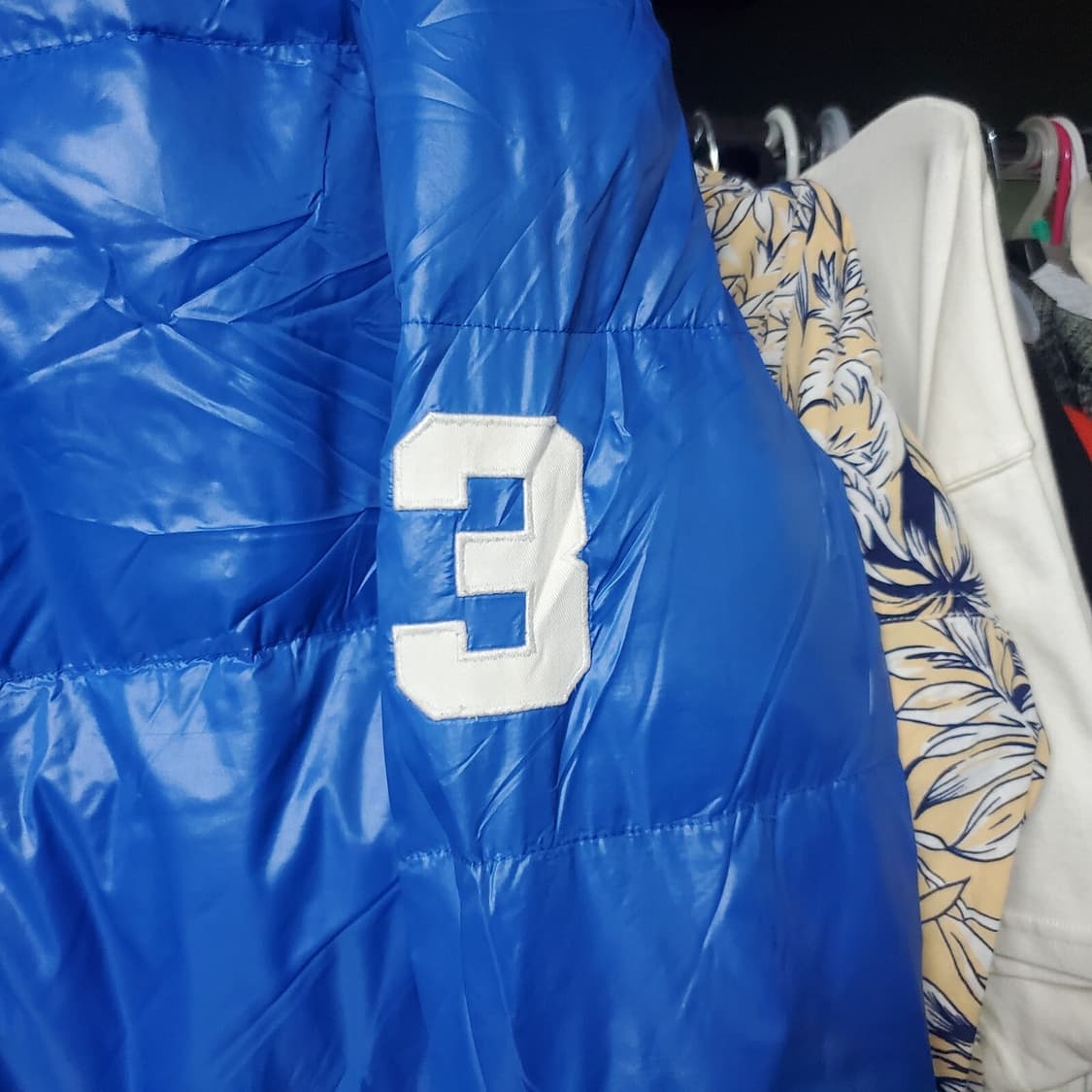 폴로 랄프로렌 빅포니 퍼프 다운 패딩 블루 상품이미지6