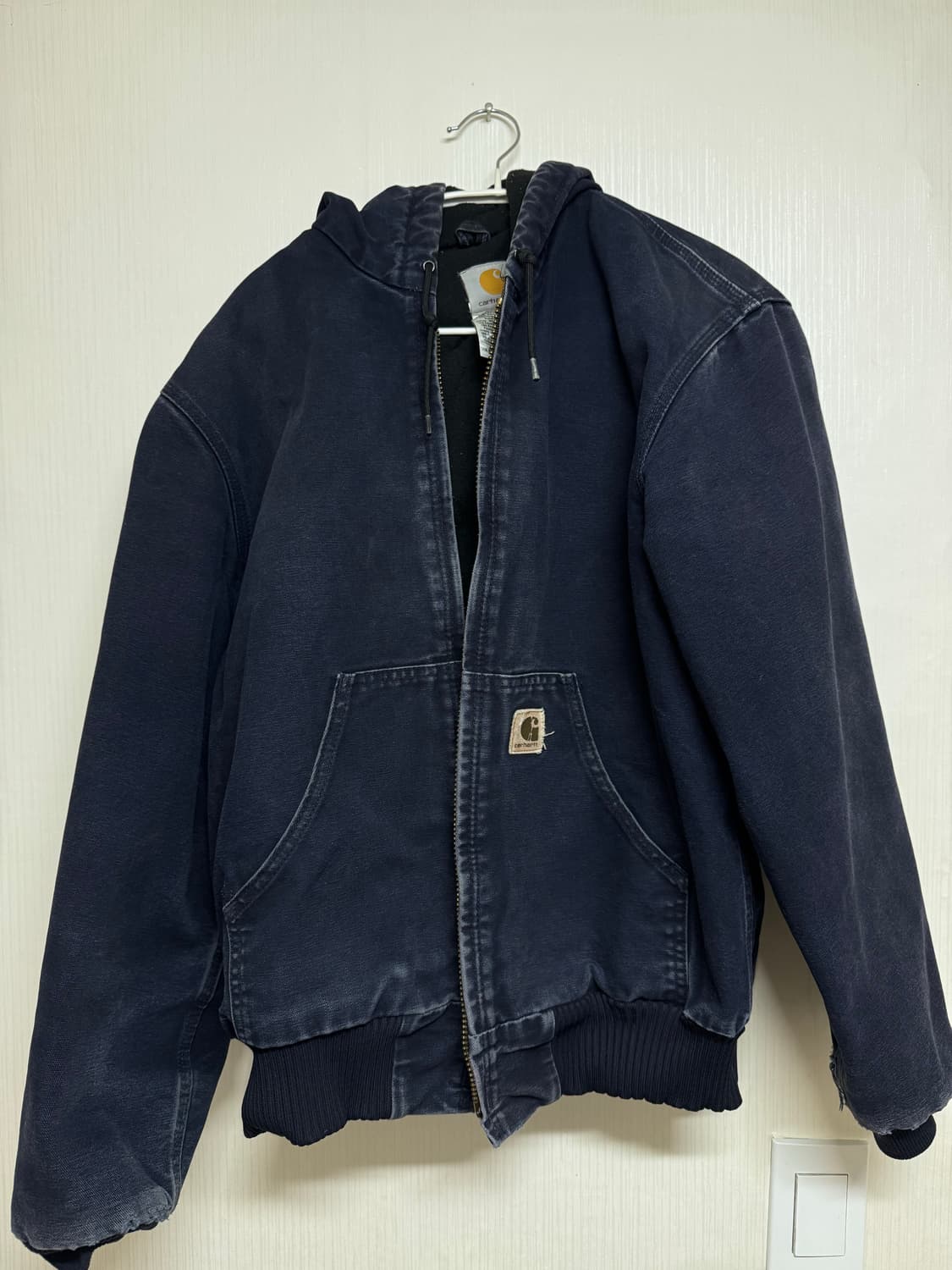 칼하트 네이비 블루종 빈티지 자켛 상품이미지1