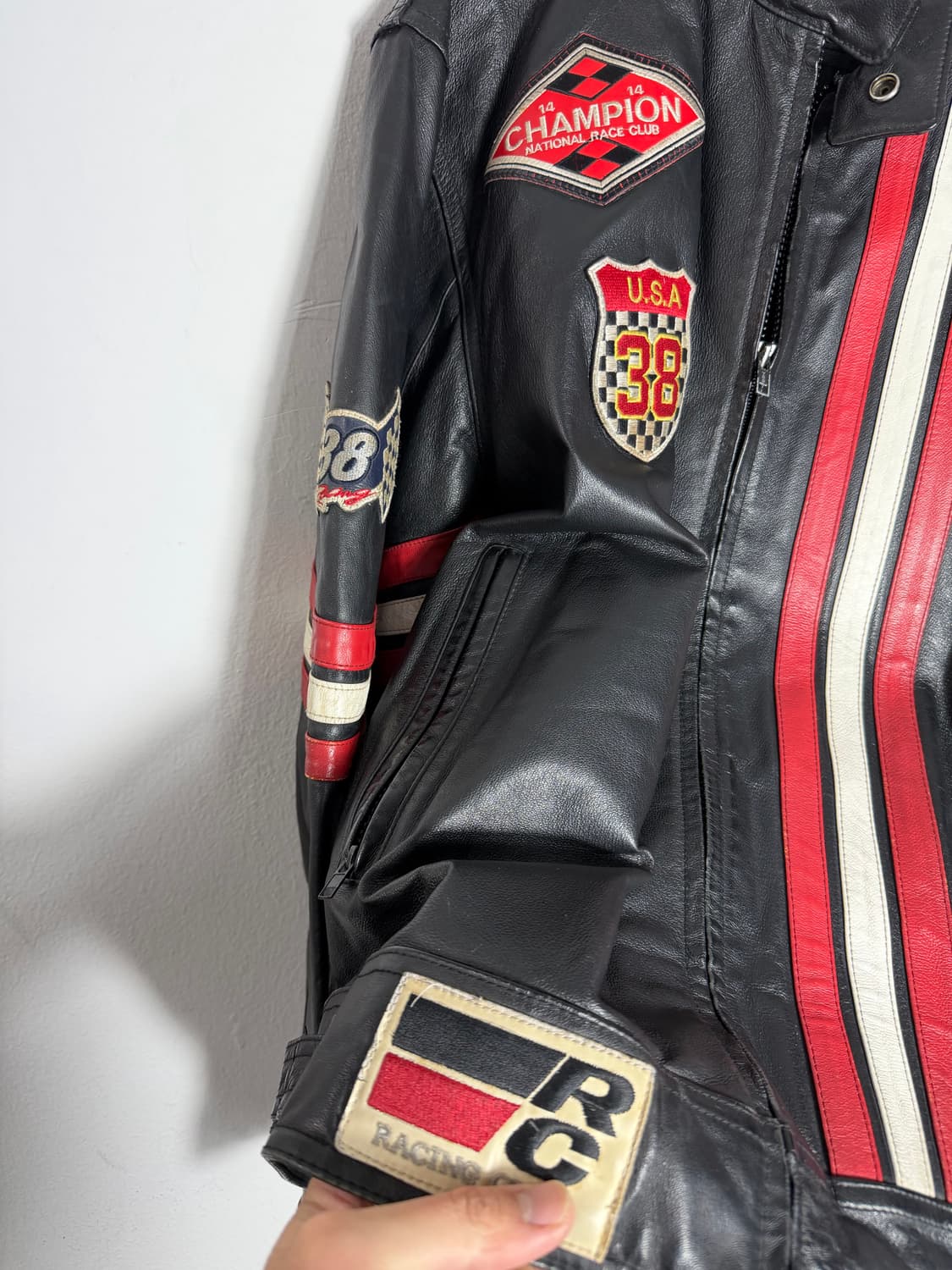가죽자켓 레더자켓 레이싱자켓 바이커자켓 바이크자켓 상품이미지8
