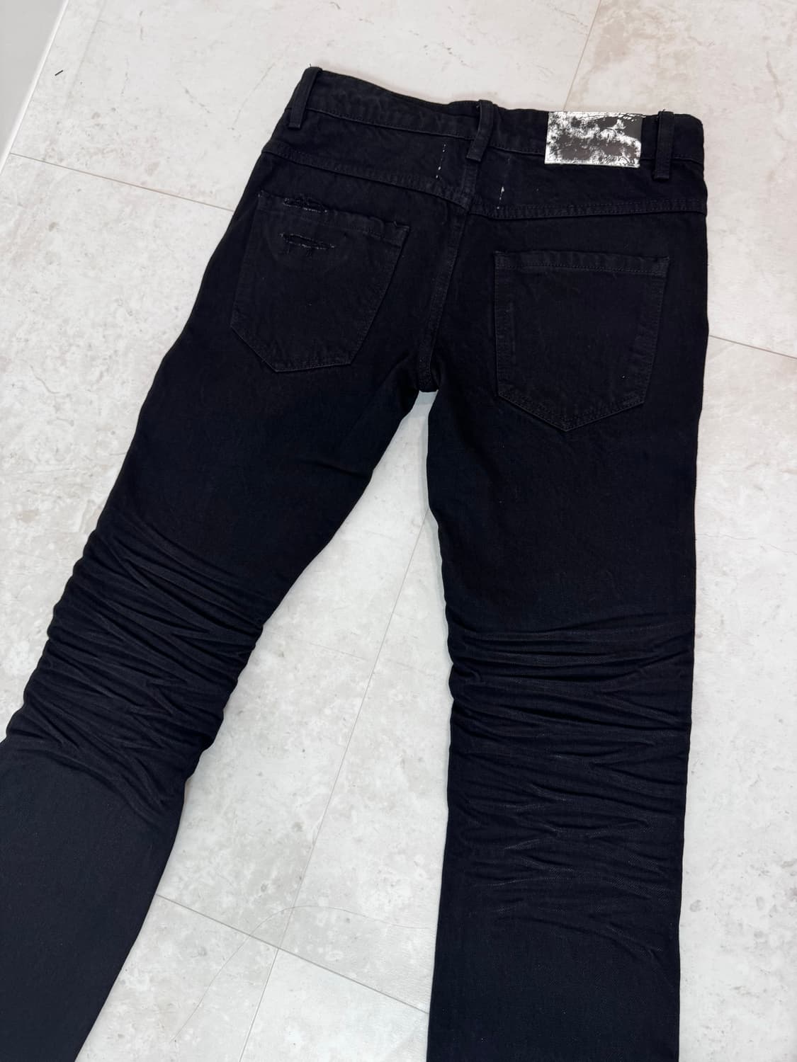 witnessvally 더트 데님 XS 스트레이트핏 상품이미지3