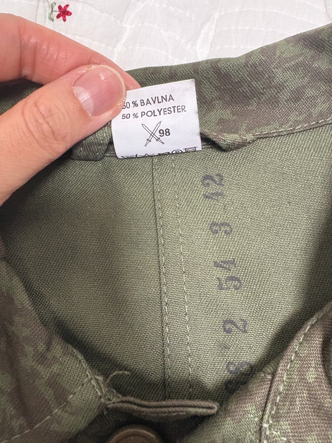 체코군 M-92 워크 자켓 보급 자켓 상품이미지5