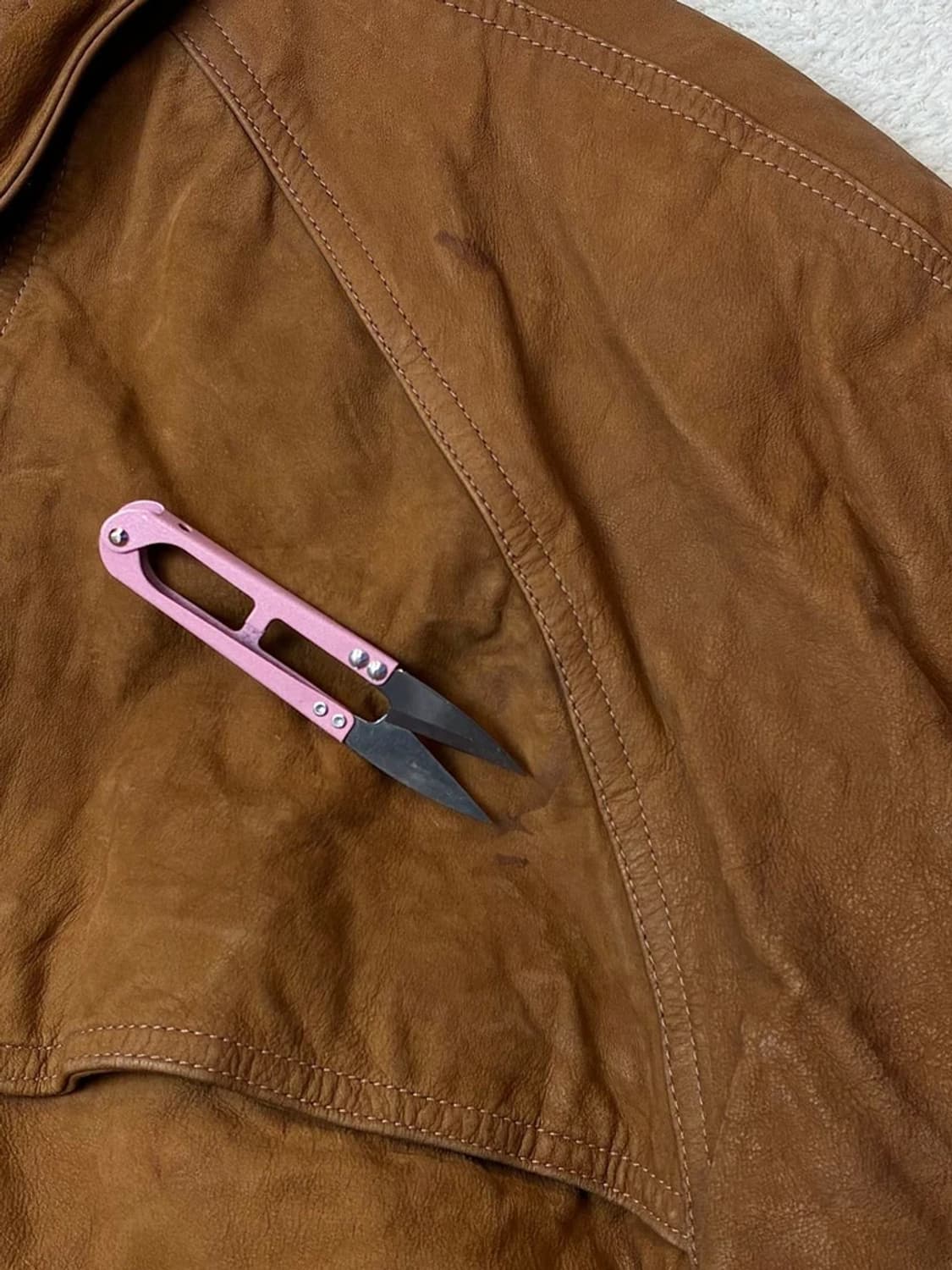 말보로 90's 스웨이드 가죽 자켓 PN6039 상품이미지7