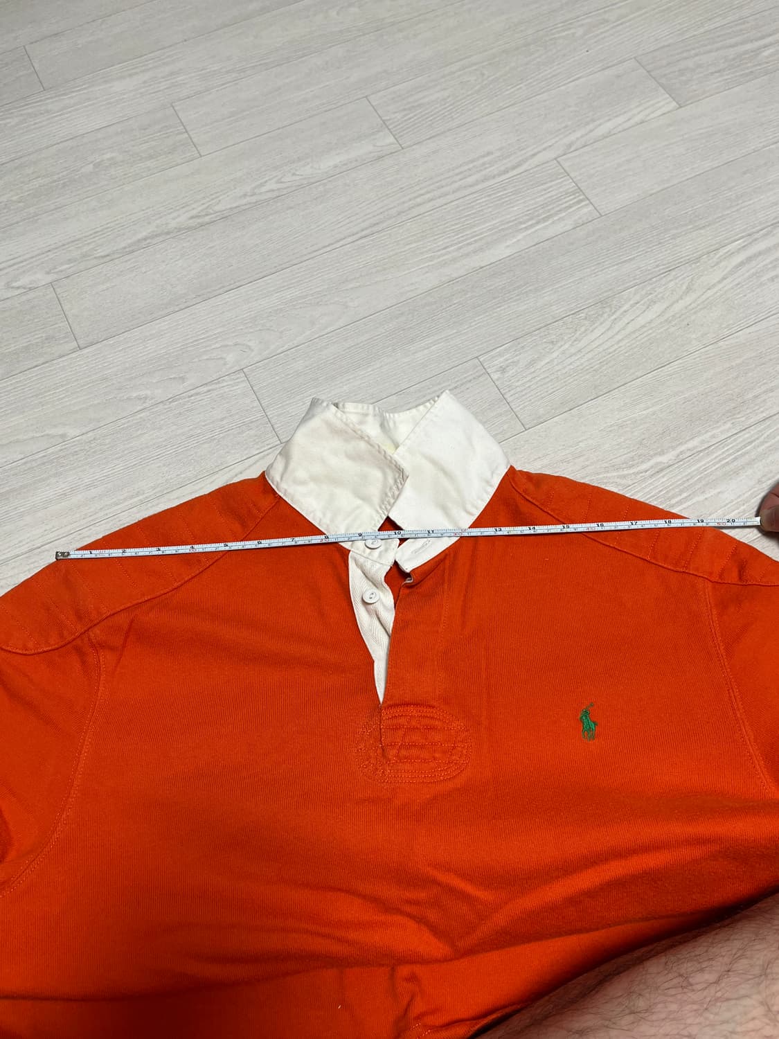 폴로 랄프로렌 럭비티 L 오렌지 상품이미지6