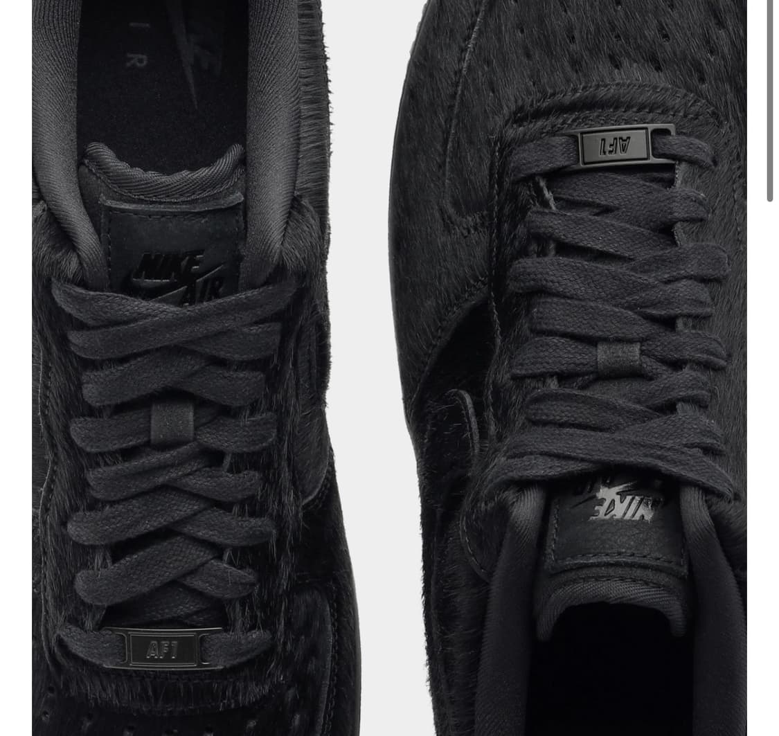 나이키 에어포스 올블랙 280 (진짜 2시간 신은 상품) 상품이미지3