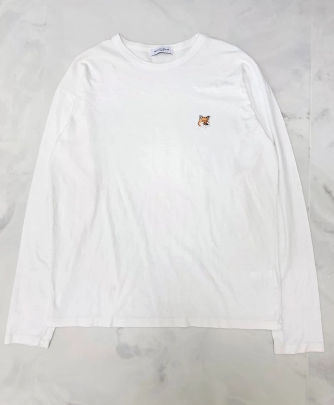 메종키츠네 아미 폭스 티셔츠 긴팔 95 상품이미지3