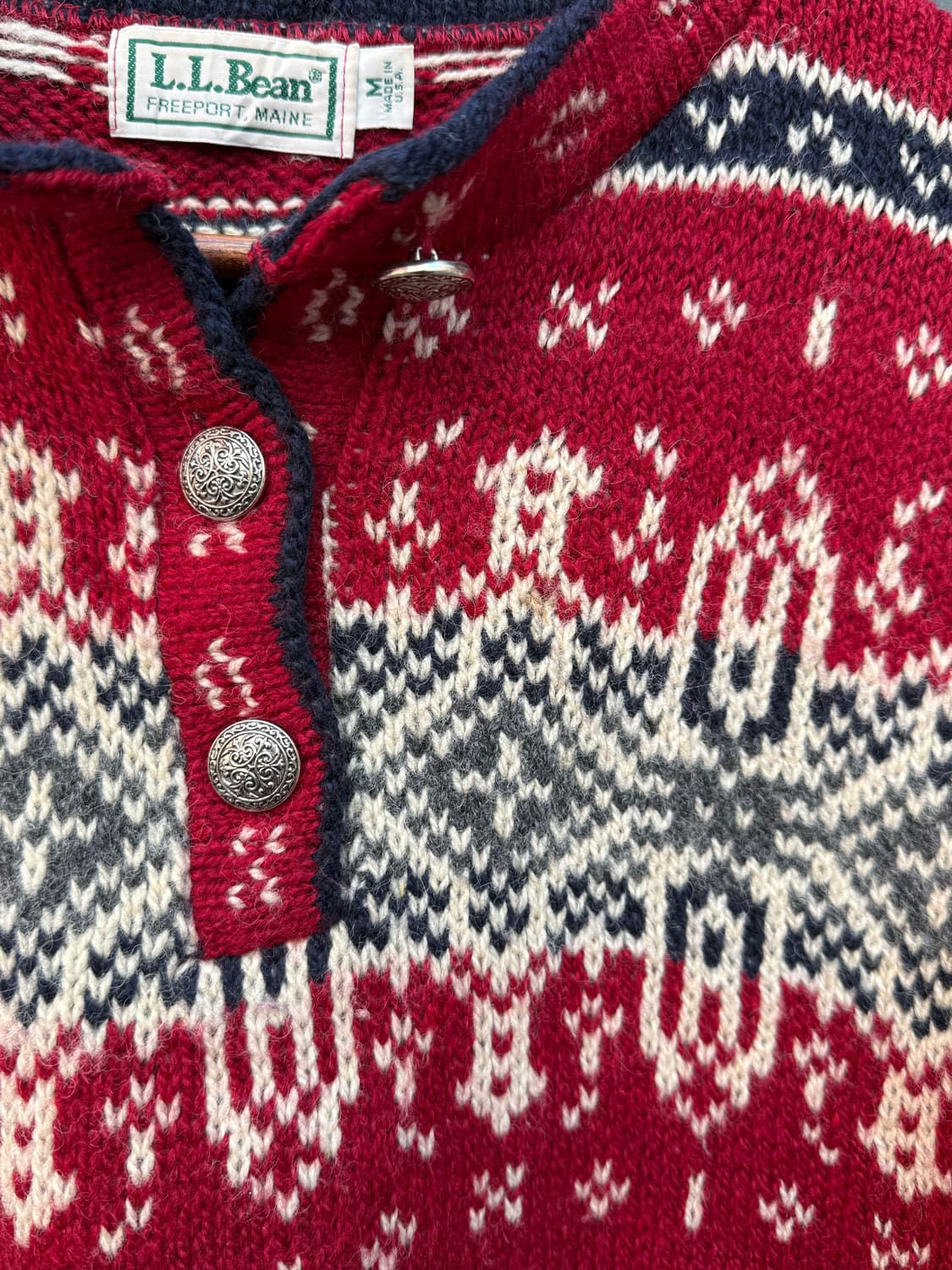 🇺🇸 90s LL BEAN Knit 상품이미지6