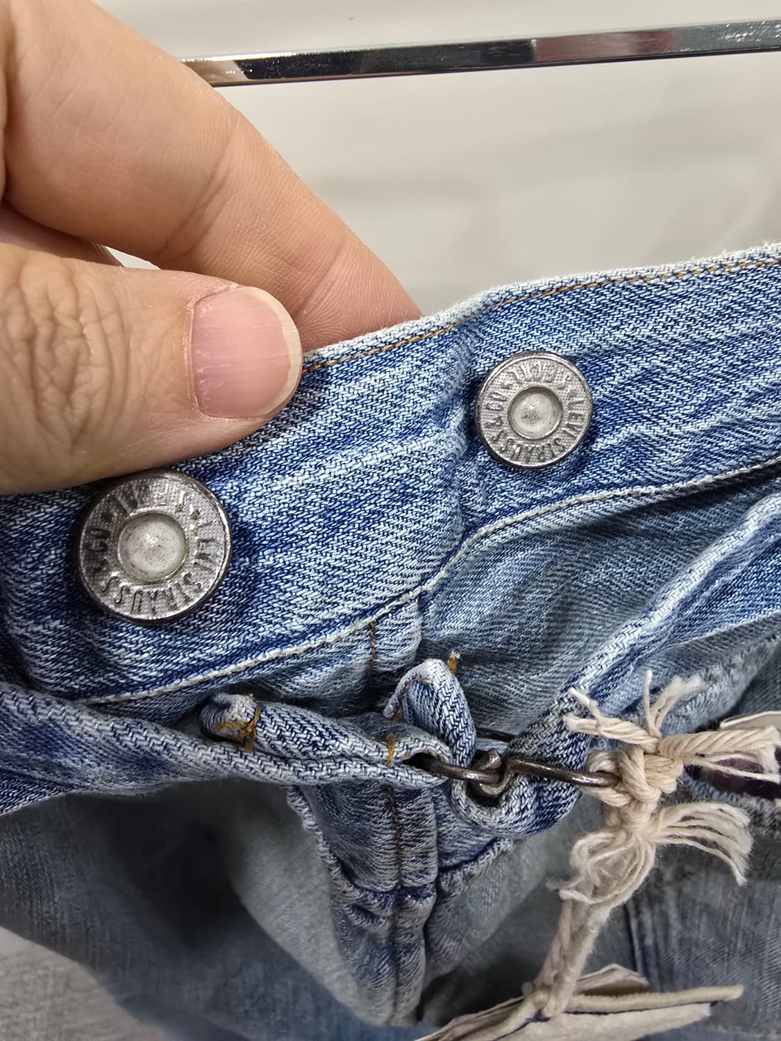 데드스탁 새상품 LVC 1890 501 홈런진 34사이즈 상품이미지4