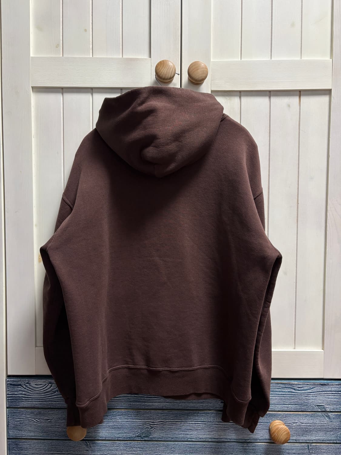 90s 미제 usa 러셀 후드 브라운 xl 상품이미지3