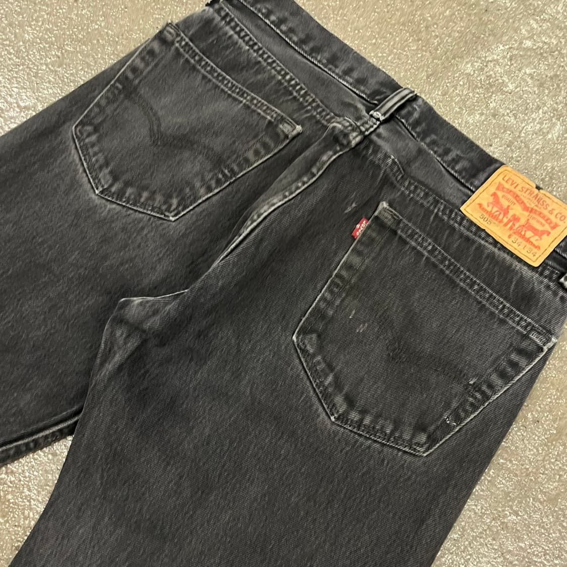 리바이스505 블랙진 (34“) 상품이미지4